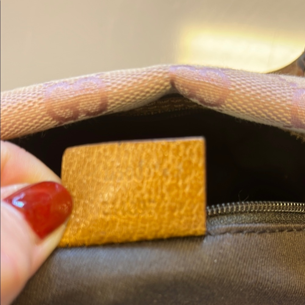 Gucci Pink and Brown Satchel - Picture 6 of 13